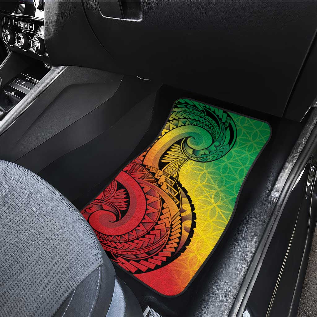 Vanuatu 45th Independence Anniversary Car Mats Ni-Van Sandroing LT7 - Polynesian Pride