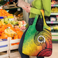 Vanuatu 45th Independence Anniversary Grocery Bag Ni-Van Sandroing LT7 - Polynesian Pride