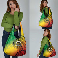 Vanuatu 45th Independence Anniversary Grocery Bag Ni-Van Sandroing LT7 - Polynesian Pride