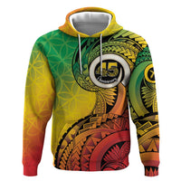 Vanuatu 45th Independence Anniversary Hoodie Ni-Van Sandroing LT7 Pullover Hoodie Colorful - Polynesian Pride