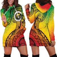 Vanuatu 45th Independence Anniversary Hoodie Dress Ni-Van Sandroing LT7 - Polynesian Pride