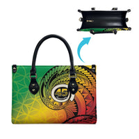 Vanuatu 45th Independence Anniversary Leather Bag Ni-Van Sandroing LT7 - Polynesian Pride