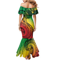 Vanuatu 45th Independence Anniversary Mermaid Dress Ni-Van Sandroing LT7 - Polynesian Pride