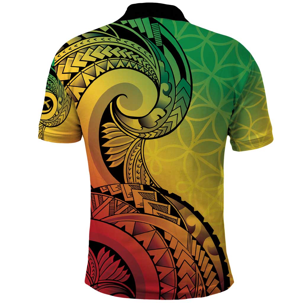 Vanuatu 45th Independence Anniversary Polo Shirt Ni-Van Sandroing LT7 - Polynesian Pride