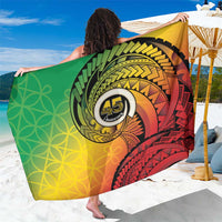 Vanuatu 45th Independence Anniversary Sarong Ni-Van Sandroing LT7 One Size 44 x 66 inches Colorful - Polynesian Pride