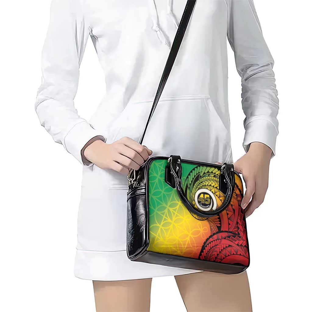 Vanuatu 45th Independence Anniversary Shoulder Handbag Ni-Van Sandroing LT7 - Polynesian Pride