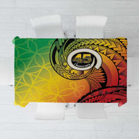 Vanuatu 45th Independence Anniversary Tablecloth Ni-Van Sandroing LT7 Colorful - Polynesian Pride