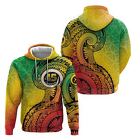 Vanuatu 45th Independence Anniversary Zip Hoodie Ni-Van Sandroing LT7 - Polynesian Pride