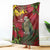 Kakapo Bird New Zealand Blanket Floral Christmas