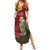 Kakapo Bird New Zealand Family Matching Summer Maxi Dress and Hawaiian Shirt Floral Christmas