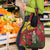 Kakapo Bird New Zealand Grocery Bag Floral Christmas