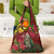 Kakapo Bird New Zealand Grocery Bag Floral Christmas