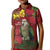 Kakapo Bird New Zealand Kid Polo Shirt Floral Christmas