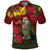 Kakapo Bird New Zealand Polo Shirt Floral Christmas