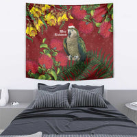 Kakapo Bird New Zealand Tapestry Floral Christmas LT7 - Polynesian Pride