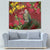 Kakapo Bird New Zealand Tapestry Floral Christmas