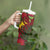 Kakapo Bird New Zealand Tumbler With Handle Floral Christmas