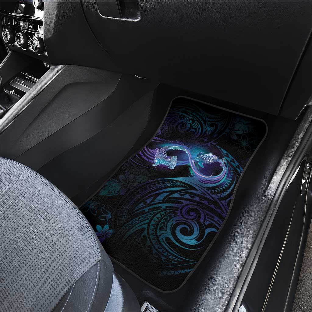Polynesian Memorial Car Mats Oceanic Infinity Symbol - Until We Meet Again LT7 - Polynesian Pride