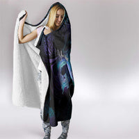 Polynesian Personalized Memorial Hooded Blanket Oceanic Infinity Symbol - Until We Meet Again LT7 - Polynesian Pride