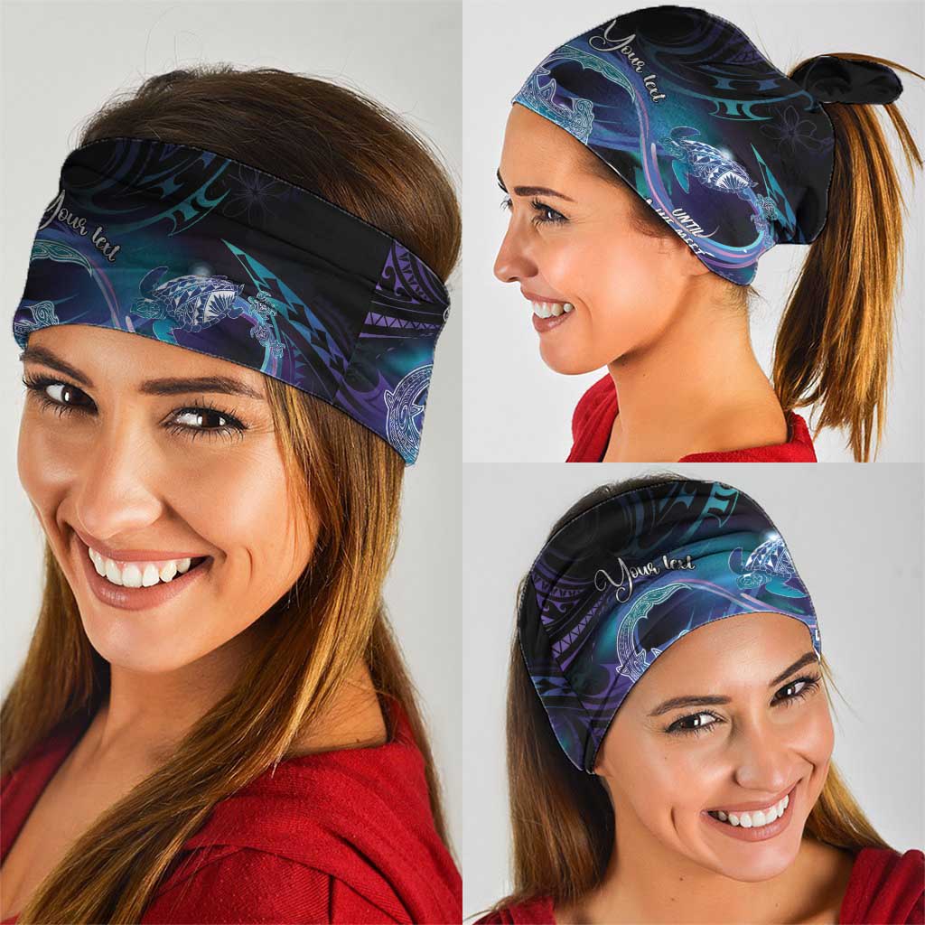 Polynesian Personalized Memorial Neck Gaiter Oceanic Infinity Symbol - Until We Meet Again LT7 - Polynesian Pride