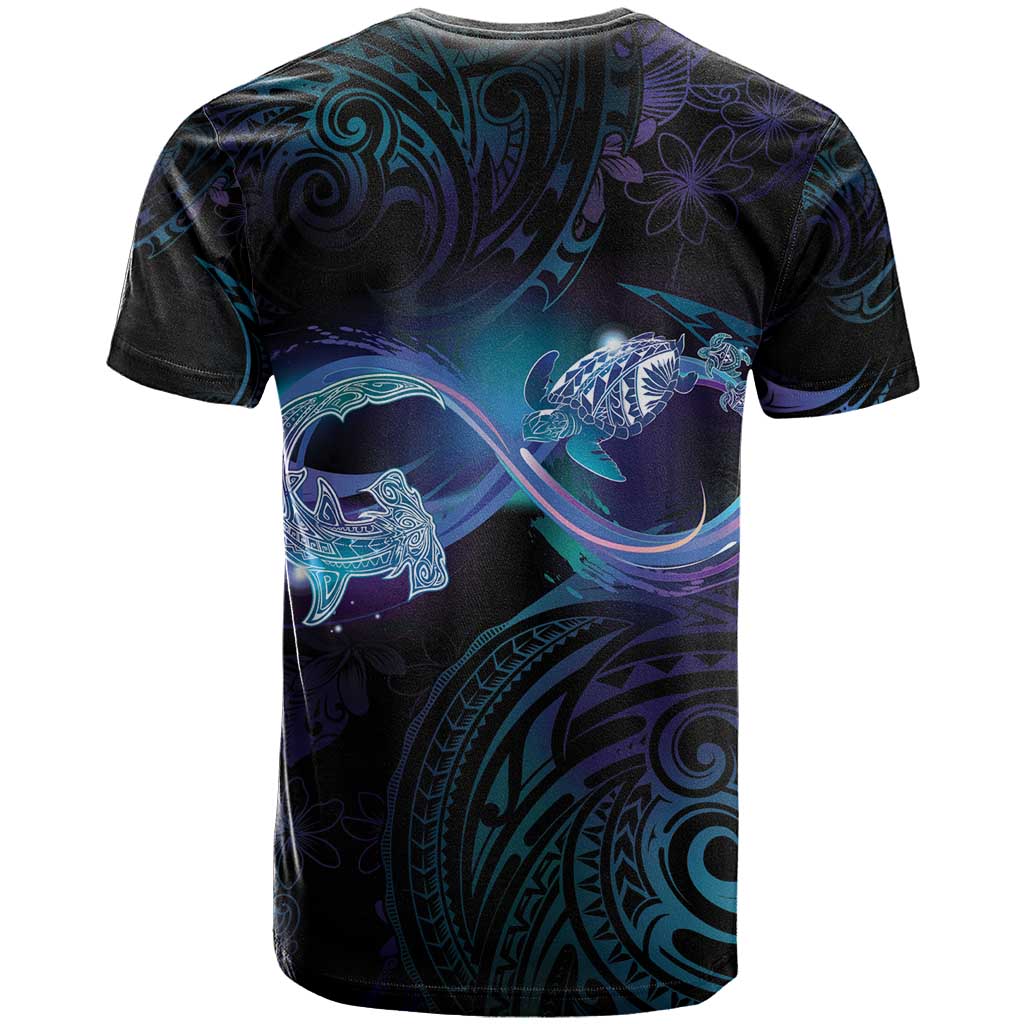 Polynesian Personalized Memorial T Shirt Oceanic Infinity Symbol - Until We Meet Again LT7 - Polynesian Pride