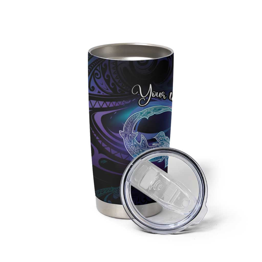 Polynesian Personalized Memorial Tumbler Cup Oceanic Infinity Symbol - Until We Meet Again LT7 - Polynesian Pride
