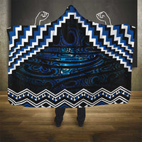 New Zealand Matariki Hooded Blanket Galaxy Styled Taniko LT7 - Polynesian Pride