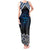 New Zealand Matariki Tank Maxi Dress Galaxy Styled Taniko