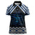 New Zealand Matariki Women Polo Shirt Galaxy Styled Taniko