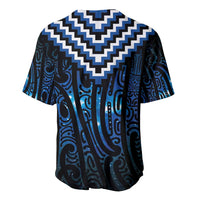 New Zealand Matariki Baseball Jersey Galaxy Poutama Motifs LT7 - Polynesian Pride