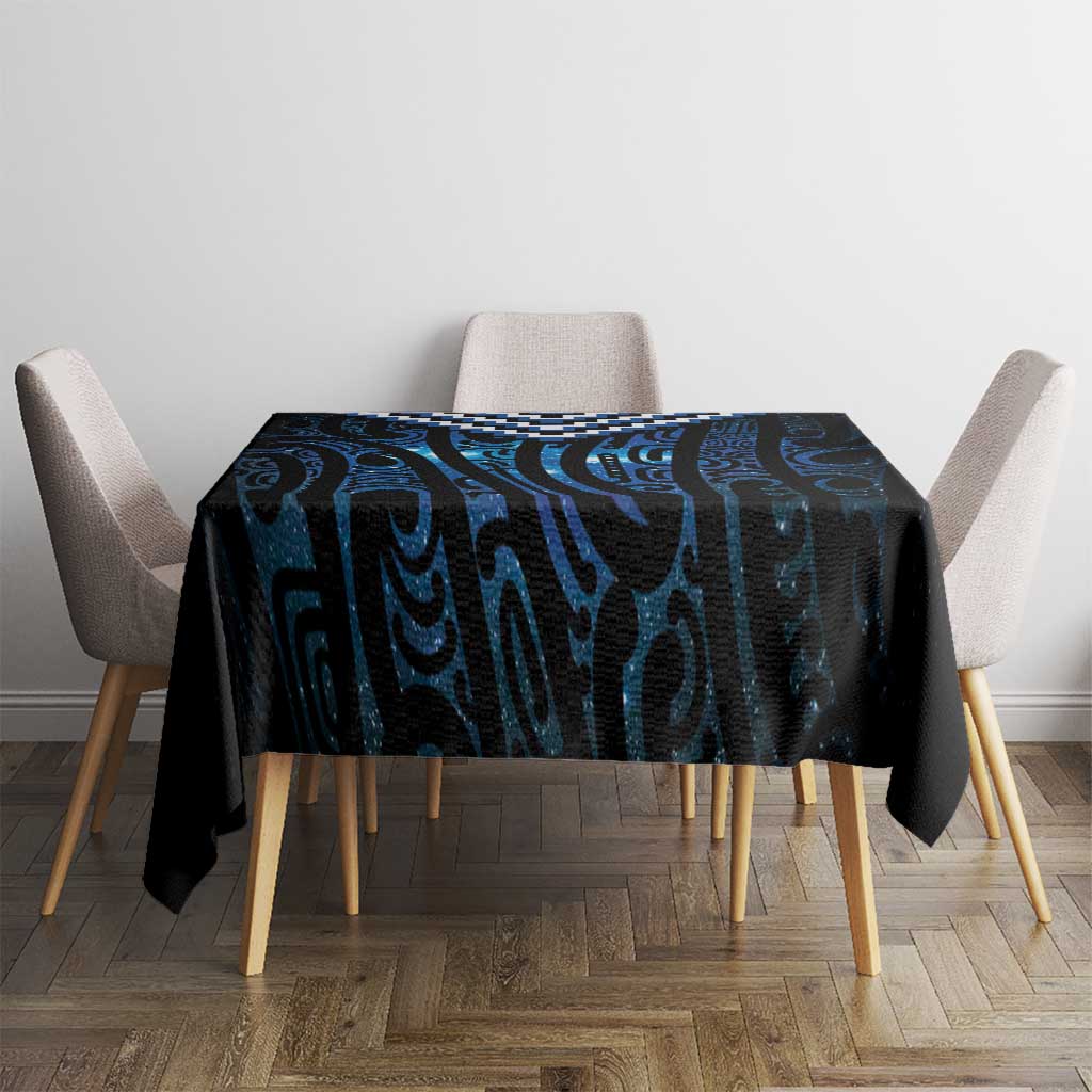 New Zealand Matariki Tablecloth Galaxy Poutama Motifs LT7 - Polynesian Pride