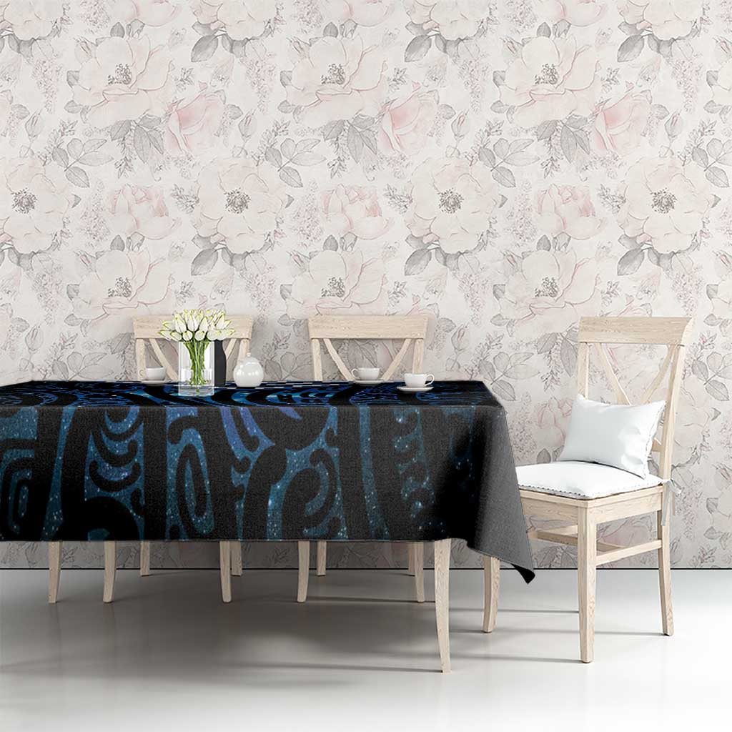 New Zealand Matariki Tablecloth Galaxy Poutama Motifs LT7 - Polynesian Pride
