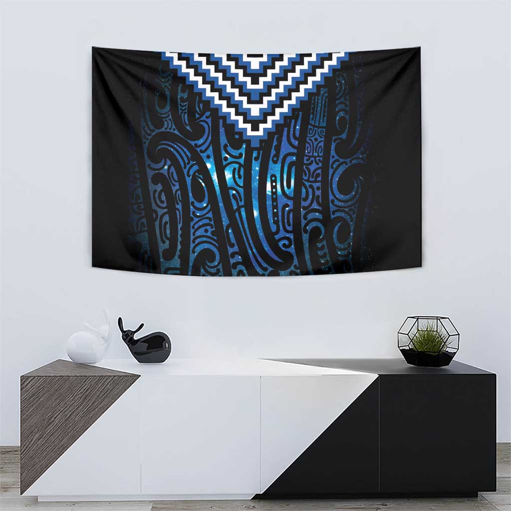 New Zealand Matariki Tapestry Galaxy Poutama Motifs LT7 - Polynesian Pride
