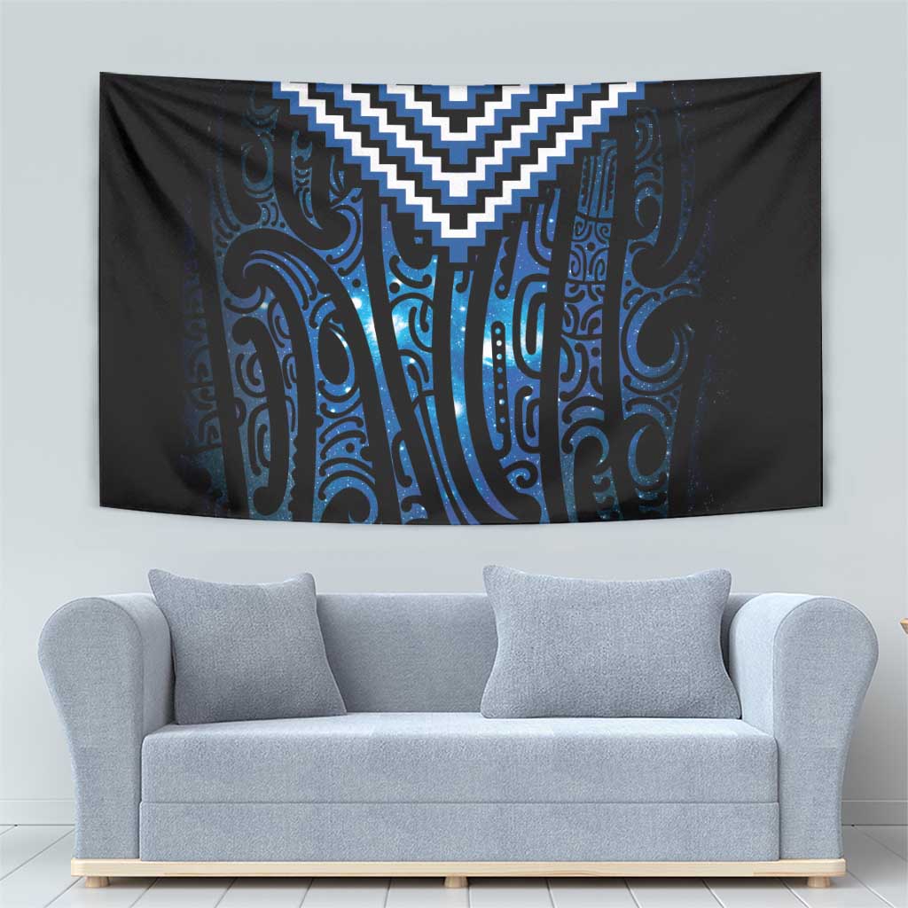 New Zealand Matariki Tapestry Galaxy Poutama Motifs LT7 - Polynesian Pride
