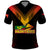 Custom PNG Hunters Rugby Polo Shirt Motuan Style LT7 Black - Polynesian Pride