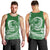 Polynesian Plumeria Men Tank Top Ride The Waves - Green LT7 - Polynesian Pride