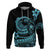 Polynesian Plumeria Hoodie Ride The Waves Turquoise LT7 Turquoise - Polynesian Pride