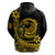 Polynesian Plumeria Hoodie Ride The Waves Yellow LT7 - Polynesian Pride