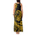 Polynesian Plumeria Tank Maxi Dress Ride The Waves - Yellow LT7 - Polynesian Pride