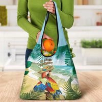 Aloha Hawaii It's 5 o'clock Somewhere Grocery Bag LT7 - Polynesian Pride
