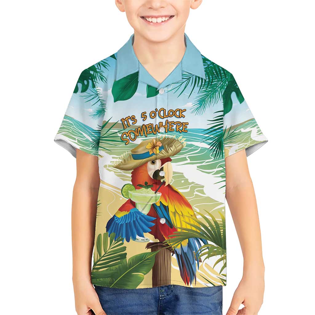 Aloha Hawaii It's 5 o'clock Somewhere Hawaiian Shirt LT7 - Polynesian Pride