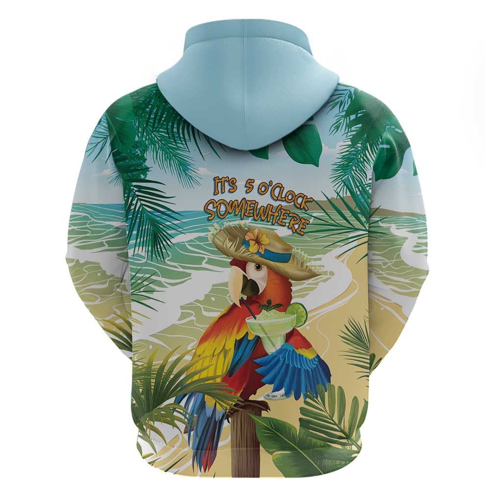 Aloha Hawaii It's 5 o'clock Somewhere Hoodie LT7 - Polynesian Pride