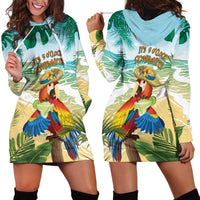 Aloha Hawaii It's 5 o'clock Somewhere Hoodie Dress LT7 - Polynesian Pride