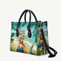 Aloha Hawaii It's 5 o'clock Somewhere Leather Bag LT7 Blue - Polynesian Pride