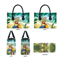 Aloha Hawaii It's 5 o'clock Somewhere Leather Bag LT7 - Polynesian Pride