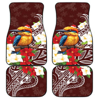 Felis Pasgua Guam Car Mats Christmas Sihek Kingfisher with Guasali LT7 - Polynesian Pride