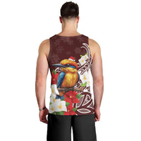 Felis Pasgua Guam Men Tank Top Christmas Sihek Kingfisher with Guasali LT7 - Polynesian Pride