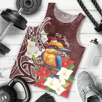 Felis Pasgua Guam Men Tank Top Christmas Sihek Kingfisher with Guasali LT7 - Polynesian Pride