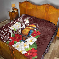 Felis Pasgua Guam Quilt Christmas Sihek Kingfisher with Guasali LT7 - Polynesian Pride