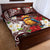 Felis Pasgua Guam Quilt Bed Set Christmas Sihek Kingfisher with Guasali